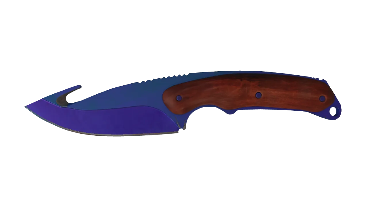 Gut Knife | Doppler (Sapphire) seed #573, front