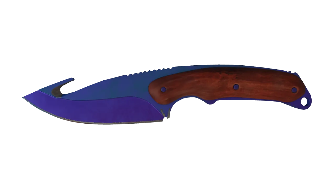 Gut Knife | Doppler (Sapphire) seed #746, front