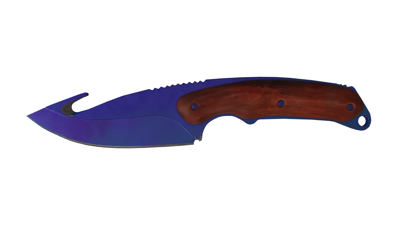 Gut Knife | Doppler (Sapphire) seed #794, front