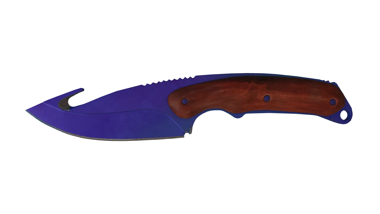 Gut Knife | Doppler (Sapphire) seed #841, front