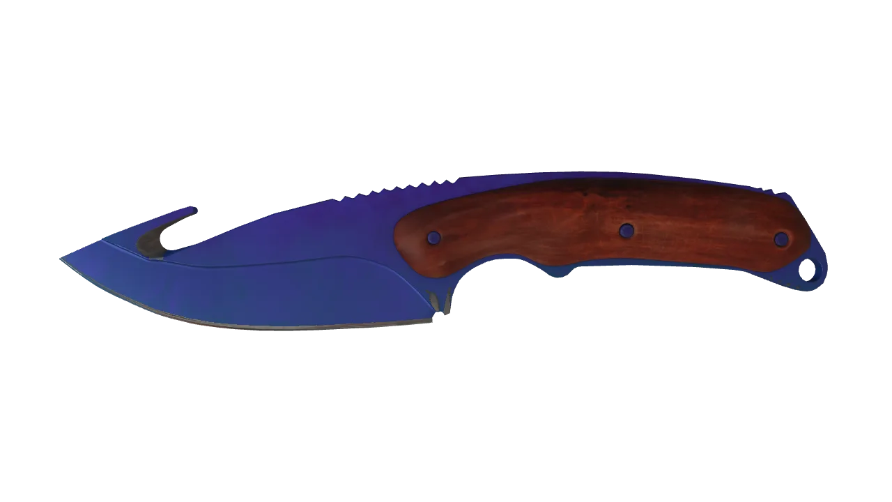Gut Knife | Doppler (Sapphire) seed #901, front