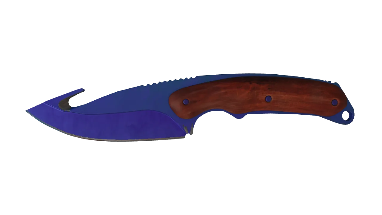 Gut Knife | Doppler (Sapphire) seed #921, front