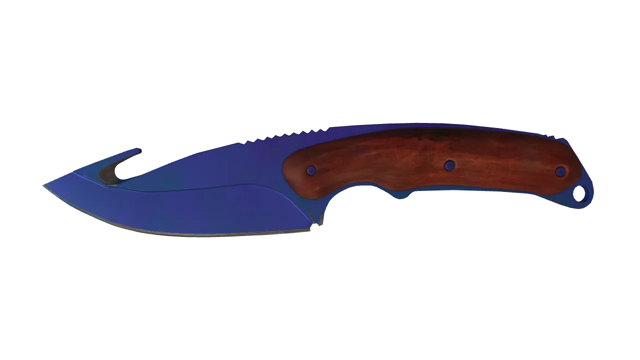 Gut Knife | Doppler (Sapphire) seed #942, front