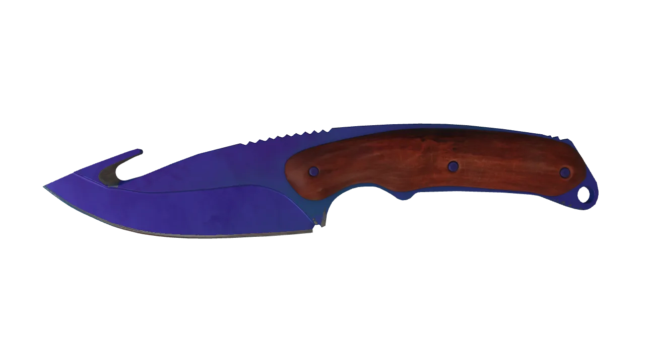 Gut Knife | Doppler (Sapphire) seed #95, front