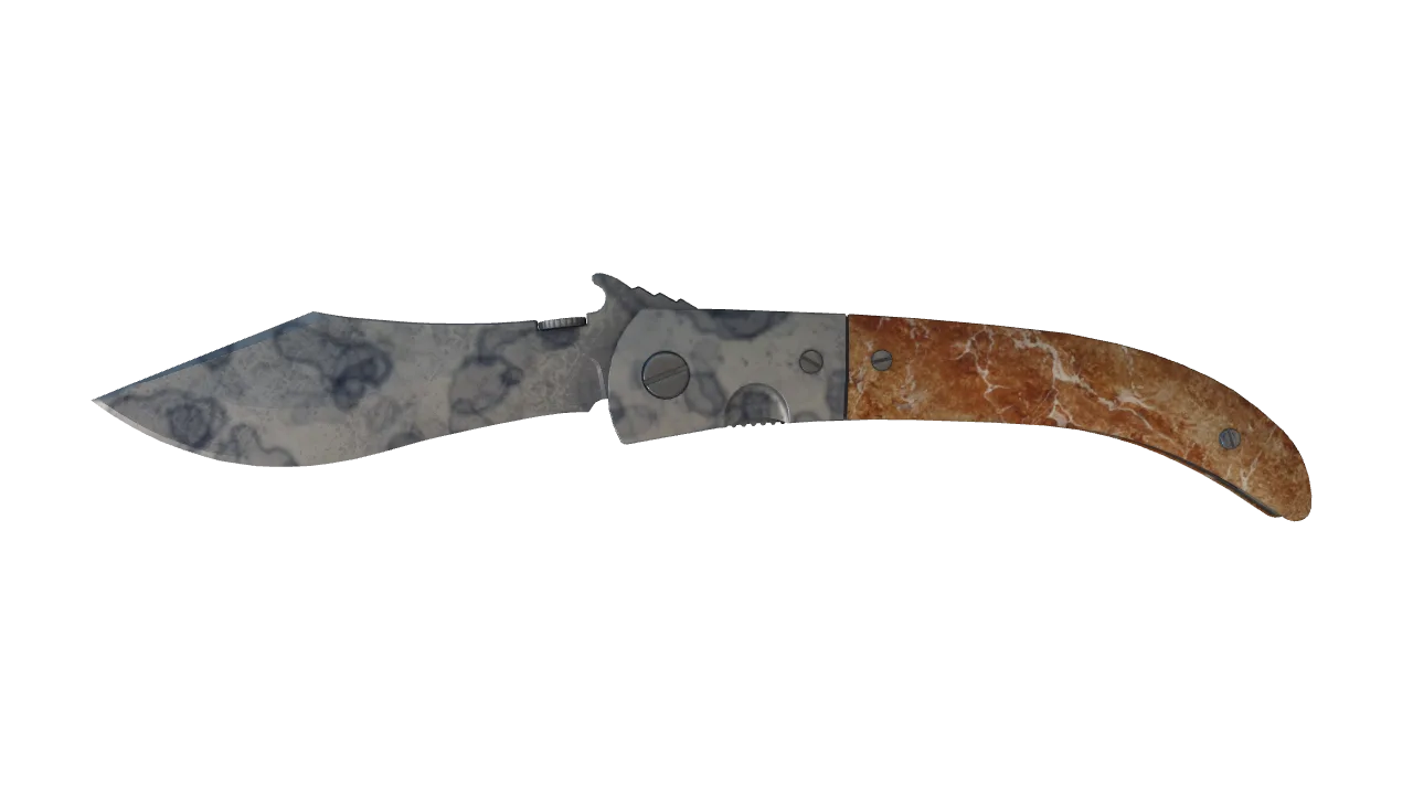 ★ Navaja Knife | Stained (Field-Tested) — Dust II light, front