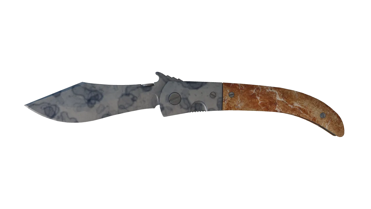 ★ Navaja Knife | Stained (Minimal Wear) — Dust II light, front