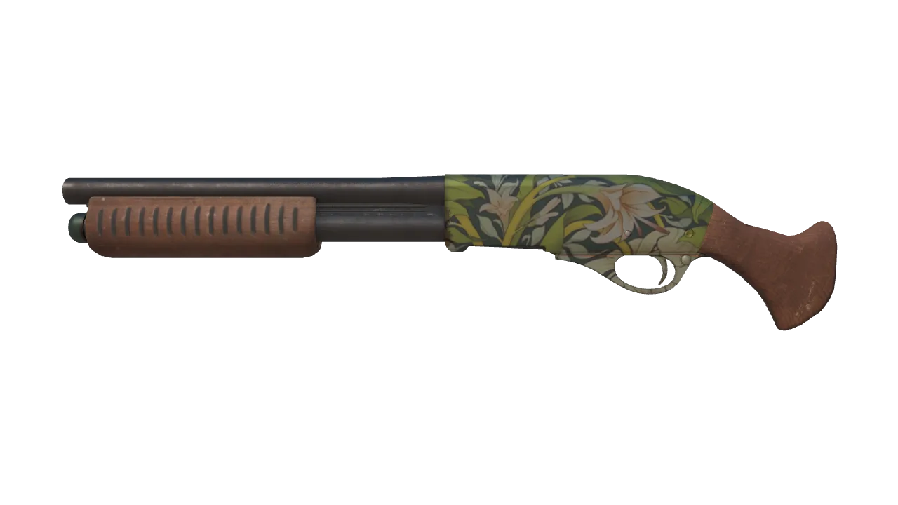 Sawed-Off | Morris (Well-Worn) — Dust II light, front
