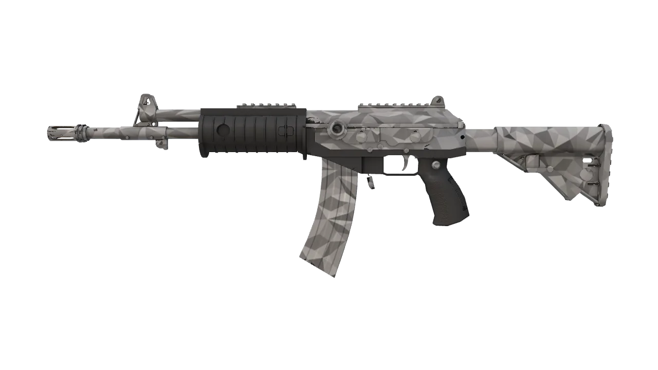 Galil AR | Shattered (Factory New) — Dust II light, front