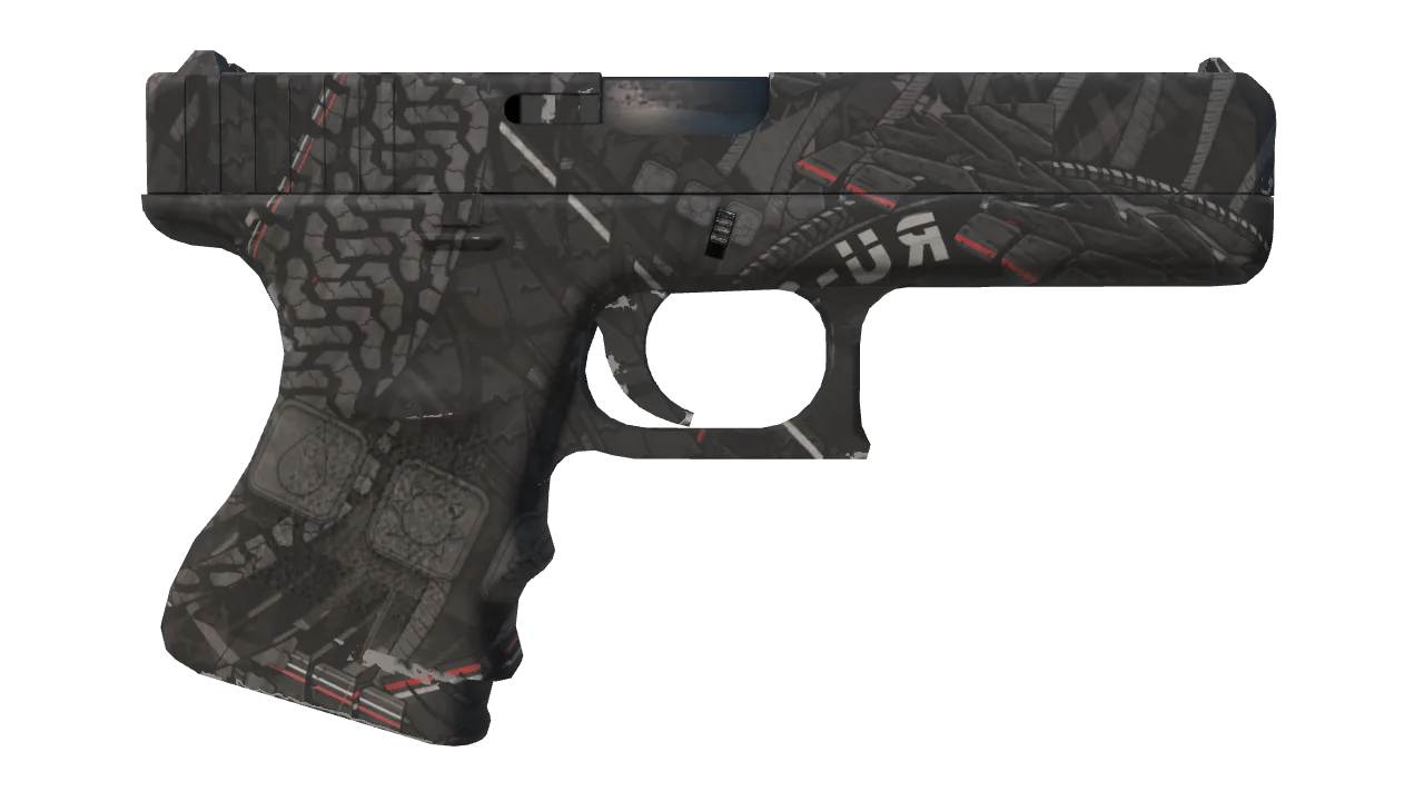 Glock-18 | Red Tire seed #620, back