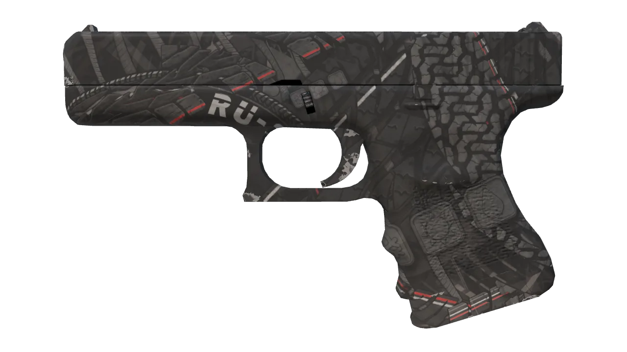 Glock-18 | Red Tire seed #620, front