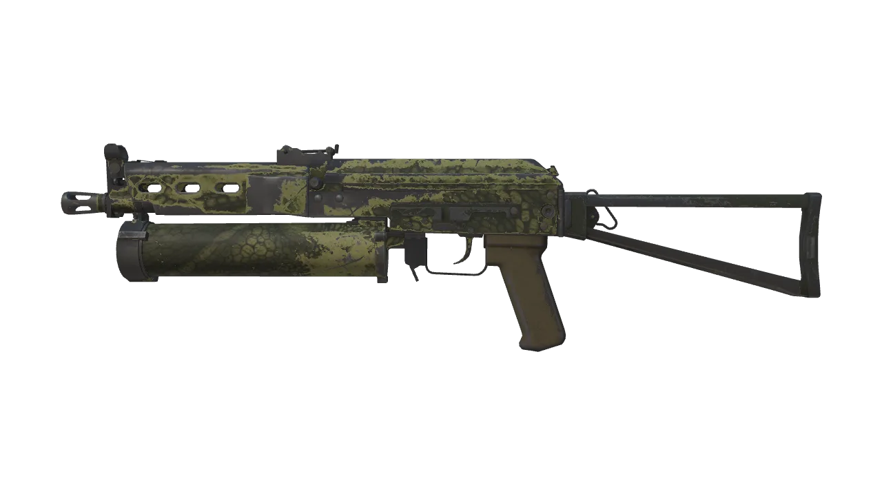 PP-Bizon | Anolis (Well-Worn) — Dust II light, front