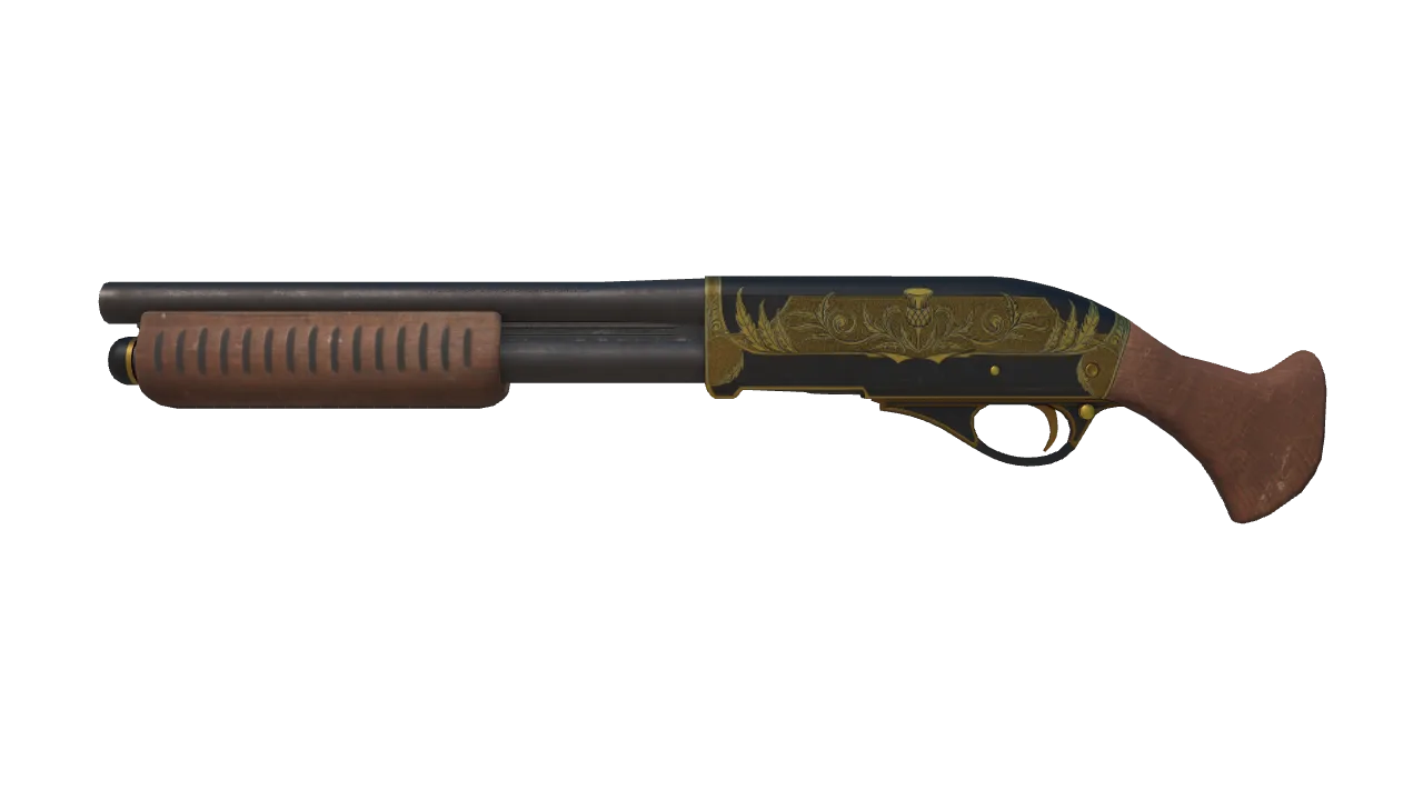 Sawed-Off | Highwayman (Factory New) — Dust II light, front