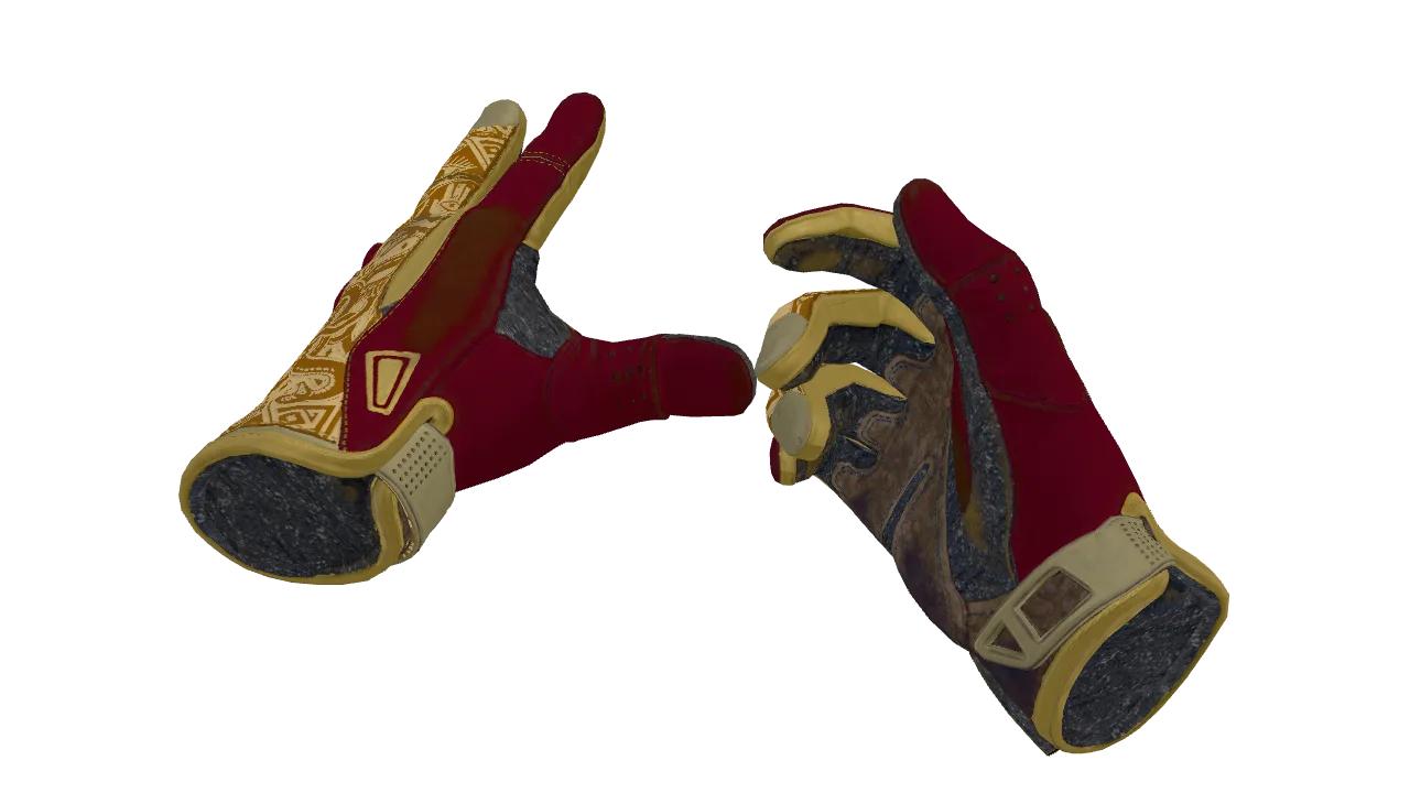 ★ Sport Gloves | Occult (Battle-Scarred) — Dust II light, front