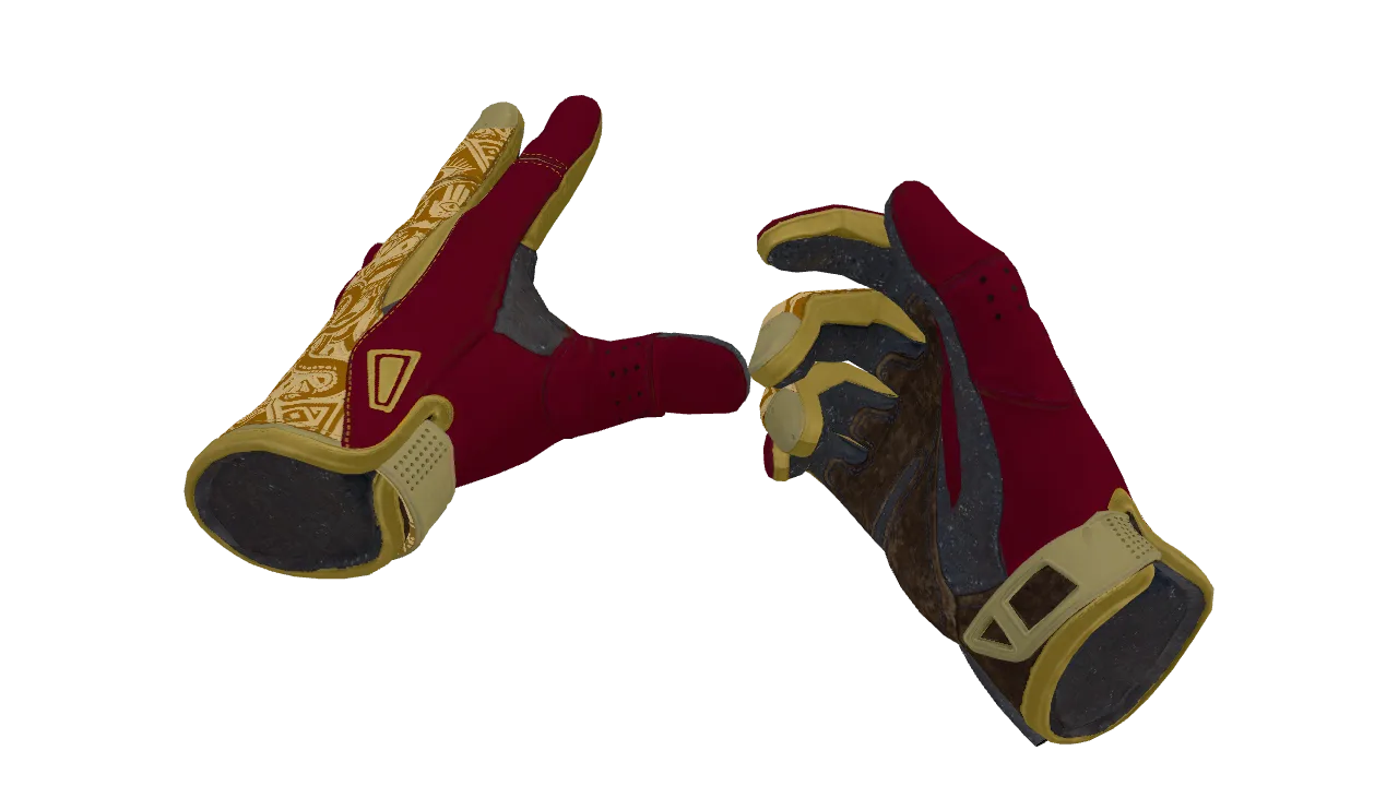 ★ Sport Gloves | Occult (Field-Tested) — Dust II light, front