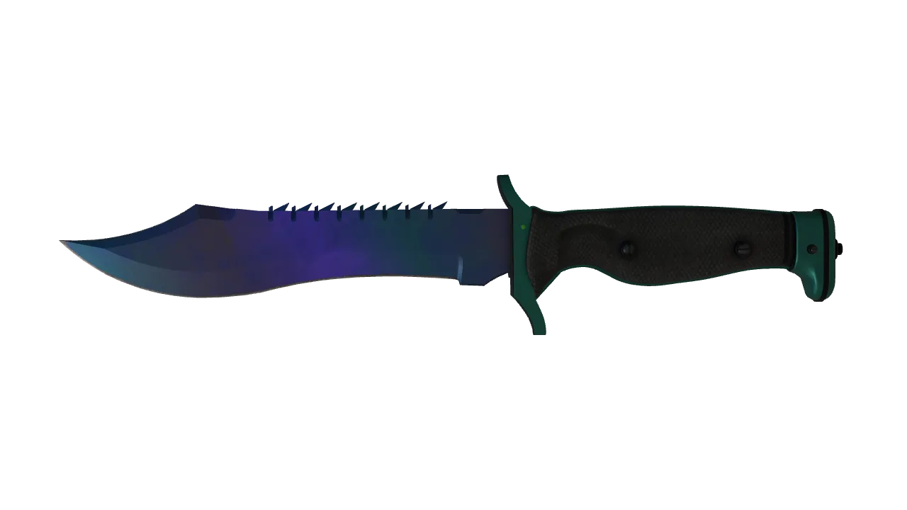 ★ Bowie Knife | Doppler (Phase 3) (Minimal Wear) — Dust II light, front