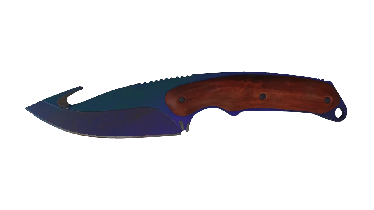 ★ Gut Knife | Doppler (Phase 3) (Factory New) — Dust II light, front