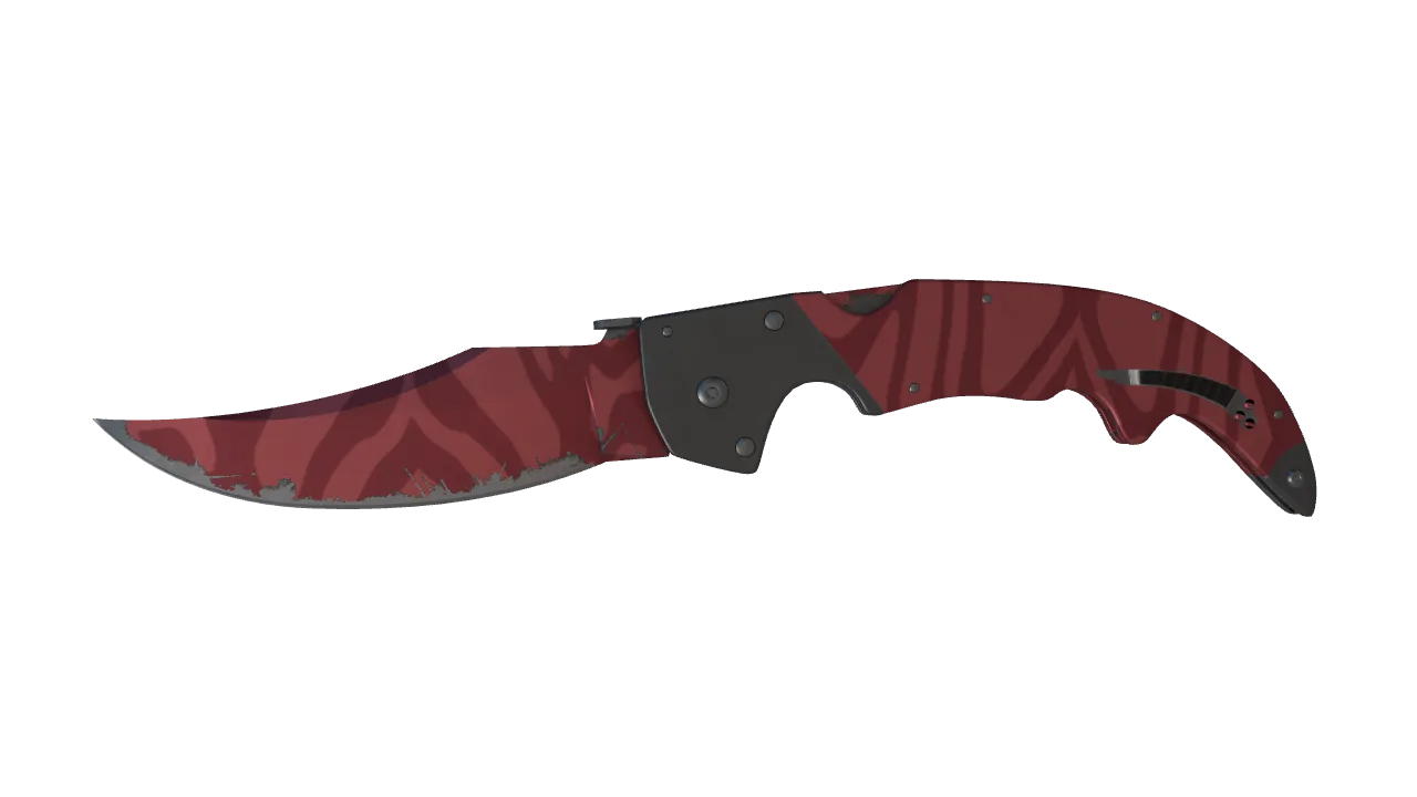 ★ Falchion Knife | Slaughter (Field-Tested) — Dust II light, front