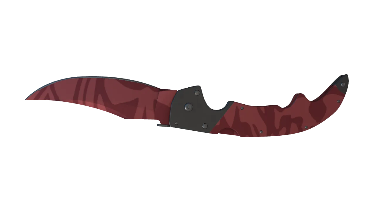 Falchion Knife | Slaughter seed #724, back