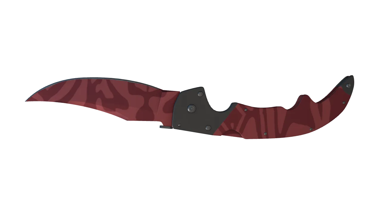 Falchion Knife | Slaughter seed #753, back