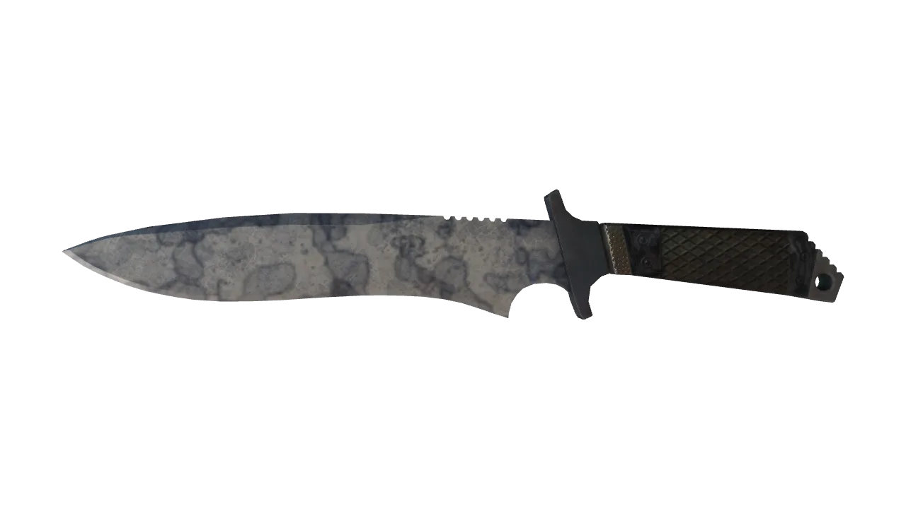 StatTrak™ ★ Classic Knife | Stained (Field-Tested) — Dust II light, front