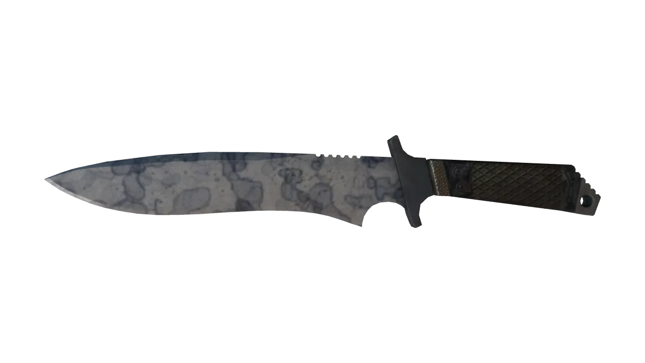 ★ Classic Knife | Stained (Minimal Wear) — Dust II light, front