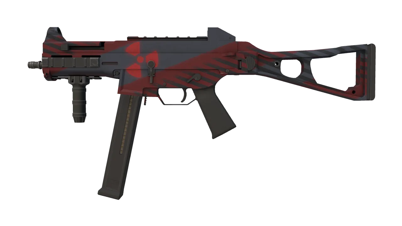UMP-45 | Fallout Warning (Factory New) — Dust II light, front