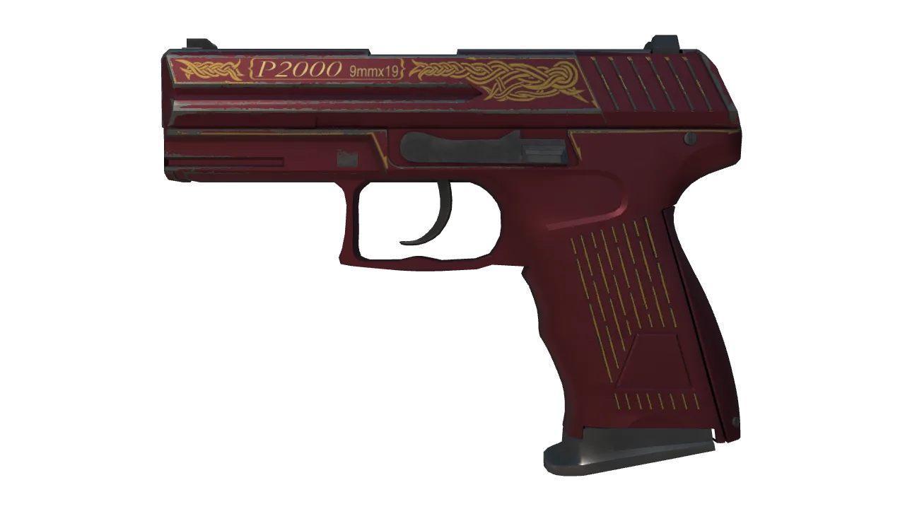 P2000 | Imperial (Minimal Wear) — Dust II light, front
