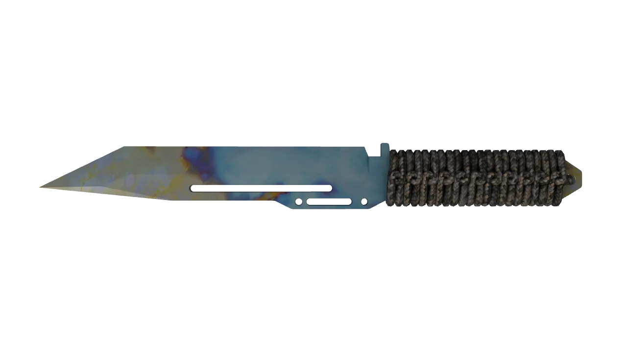 Paracord Knife | Case Hardened seed #269, back