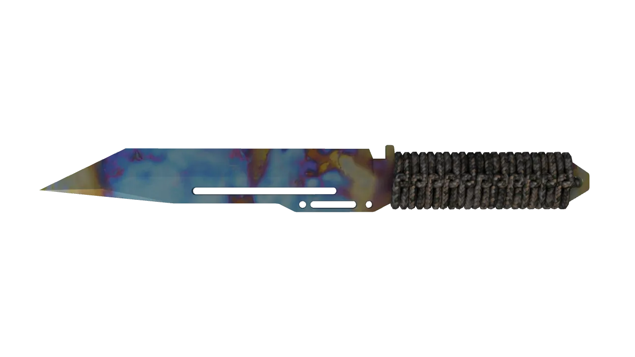Paracord Knife | Case Hardened seed #516, back