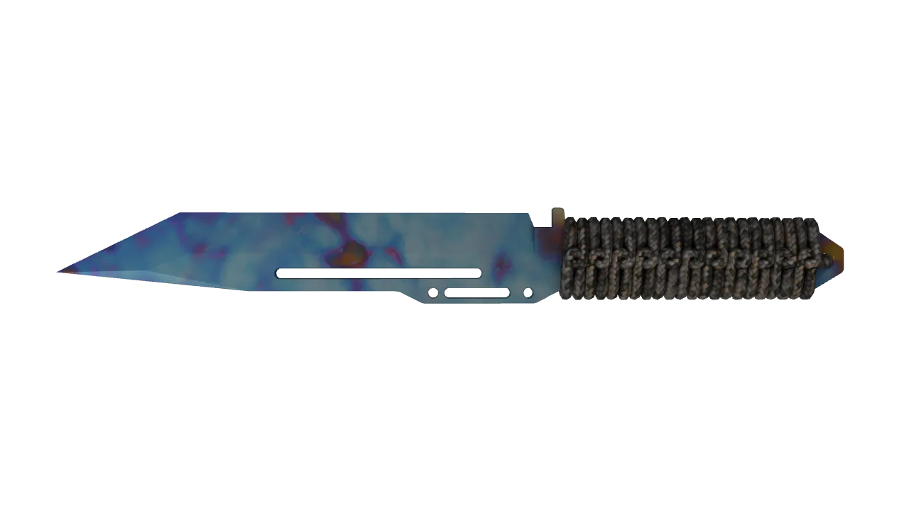 Paracord Knife | Case Hardened seed #583, back