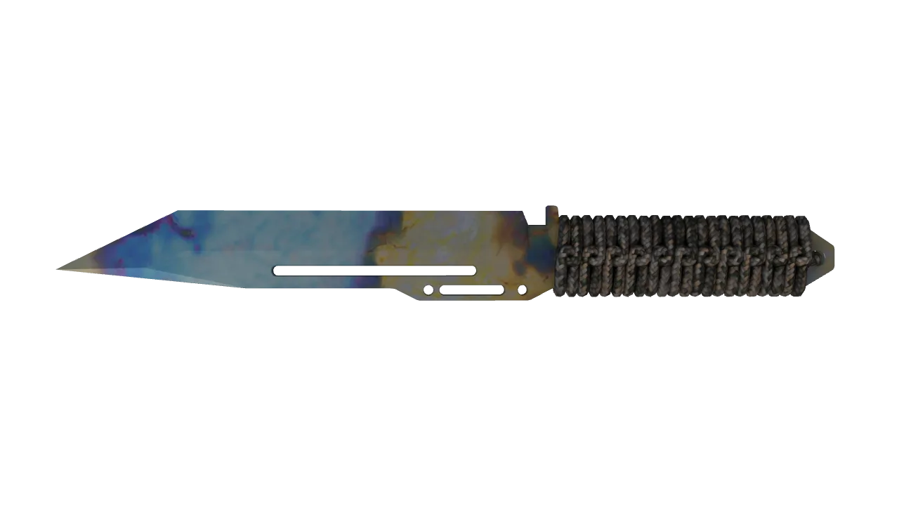 Paracord Knife | Case Hardened seed #588, back