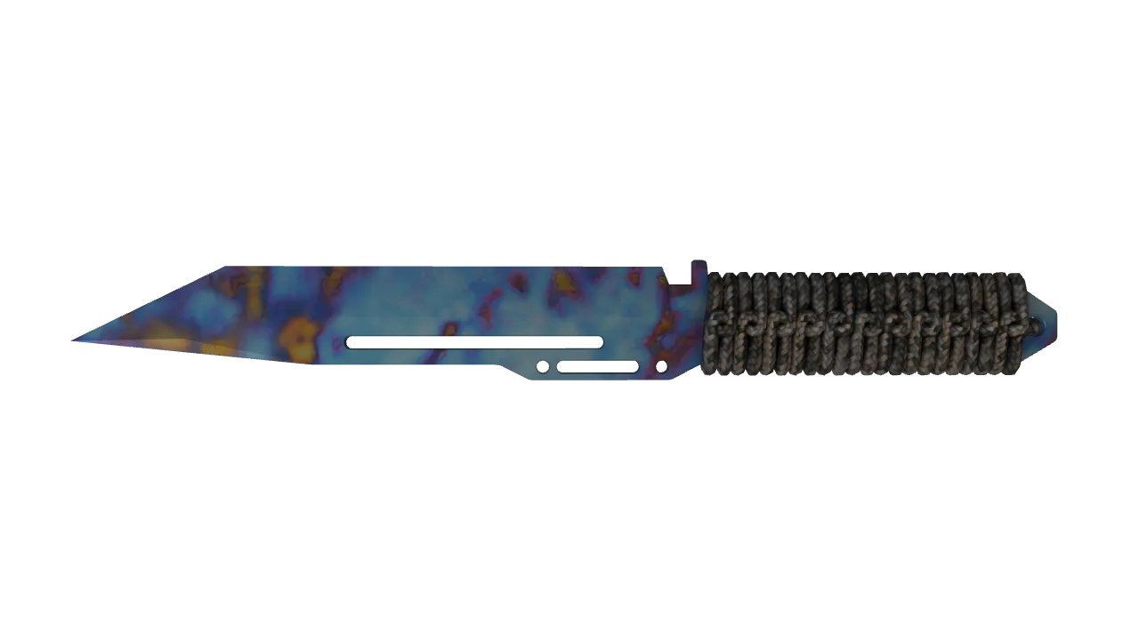 Paracord Knife | Case Hardened seed #606, back