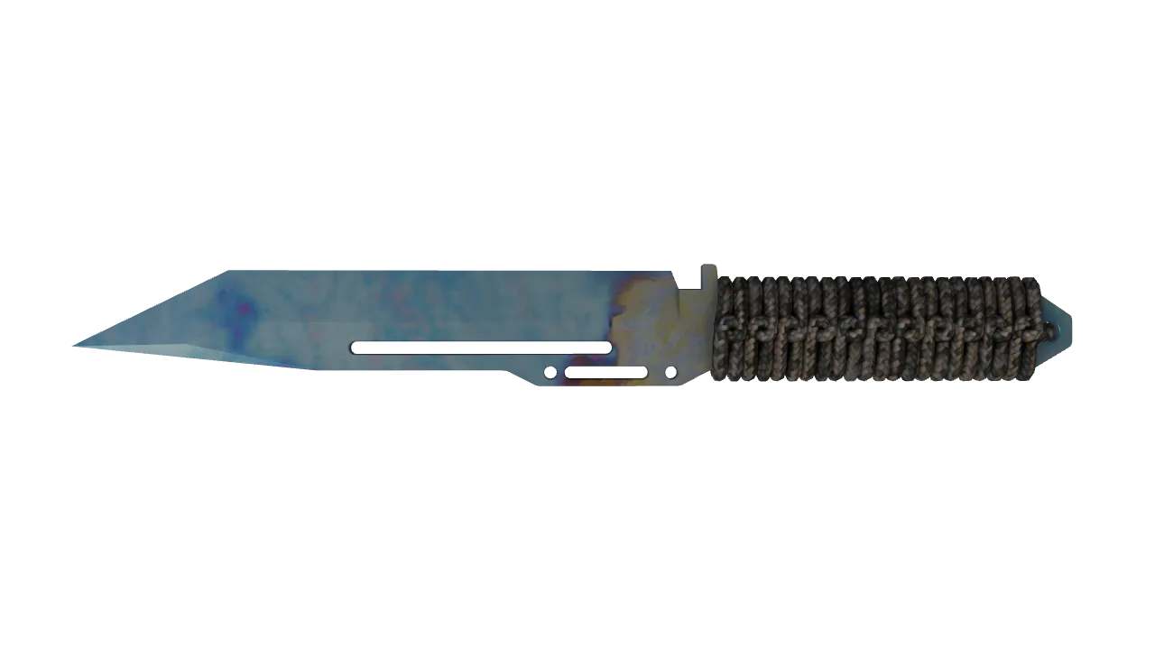 Paracord Knife | Case Hardened seed #681, back