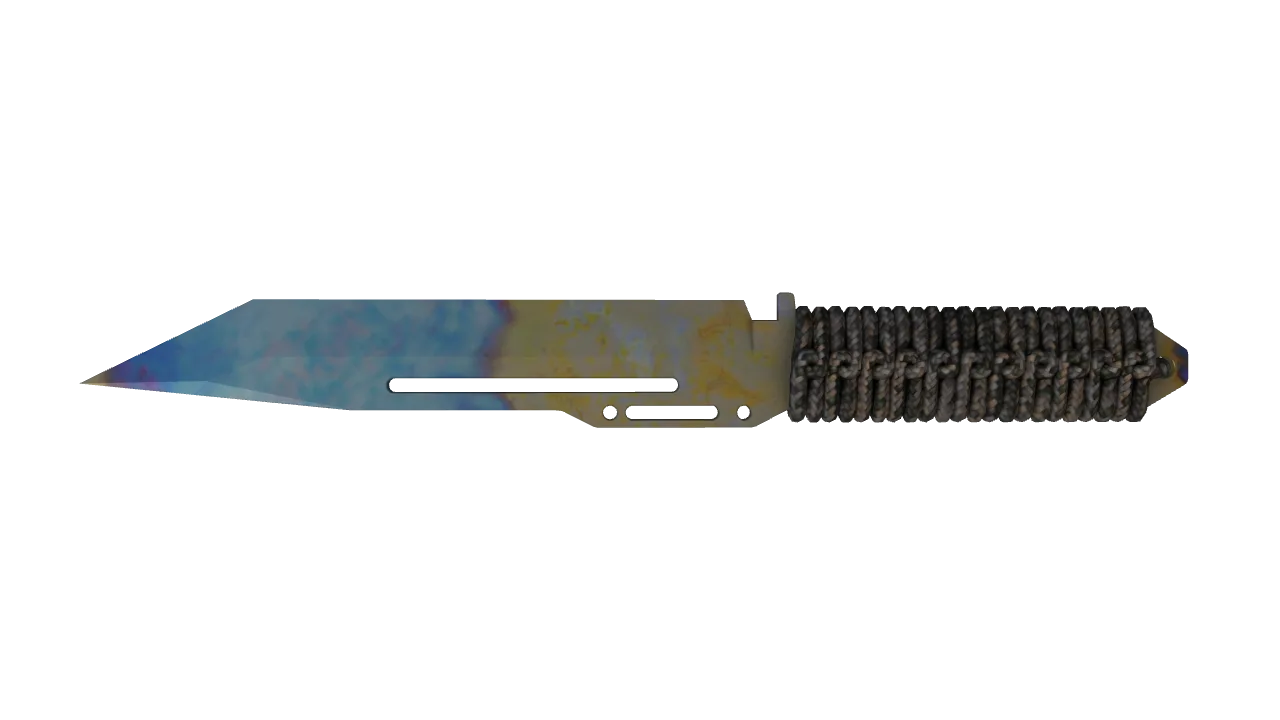 Paracord Knife | Case Hardened seed #797, back