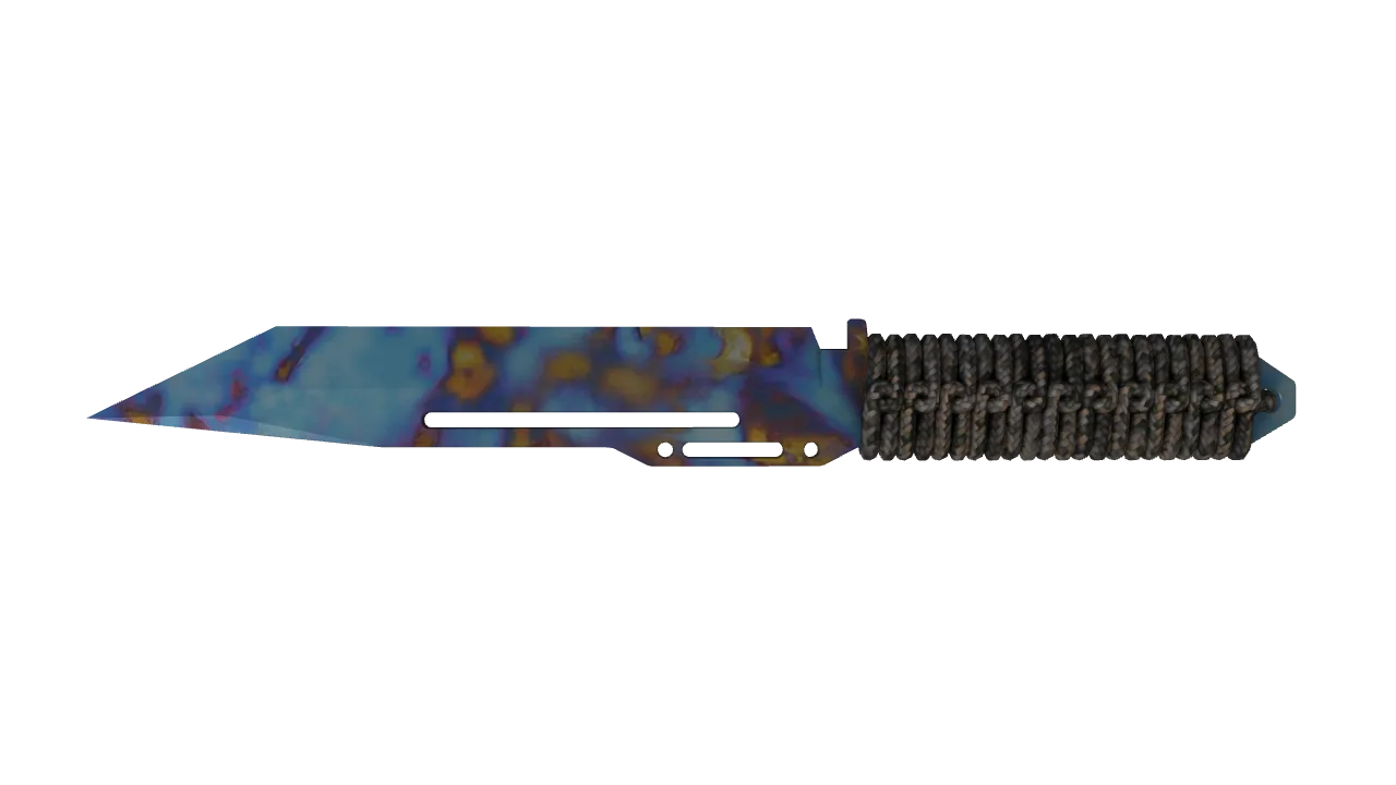Paracord Knife | Case Hardened seed #806, back