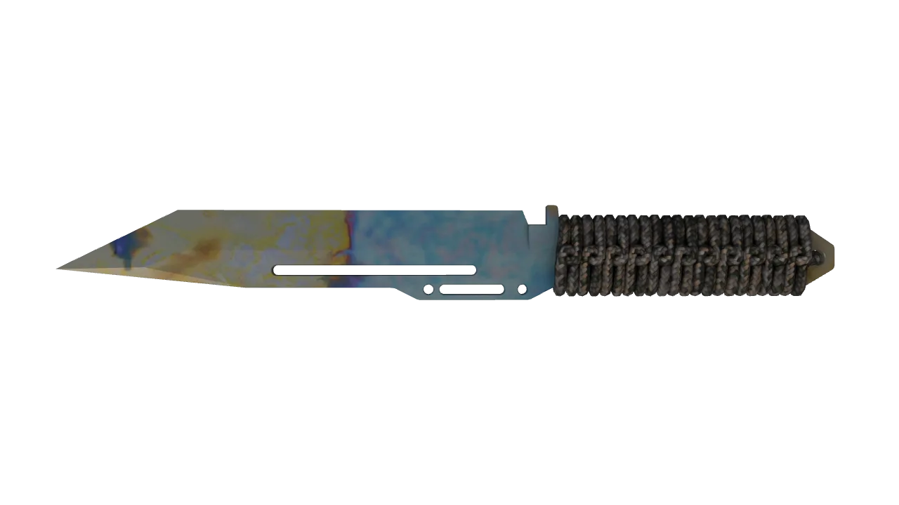 Paracord Knife | Case Hardened seed #899, back