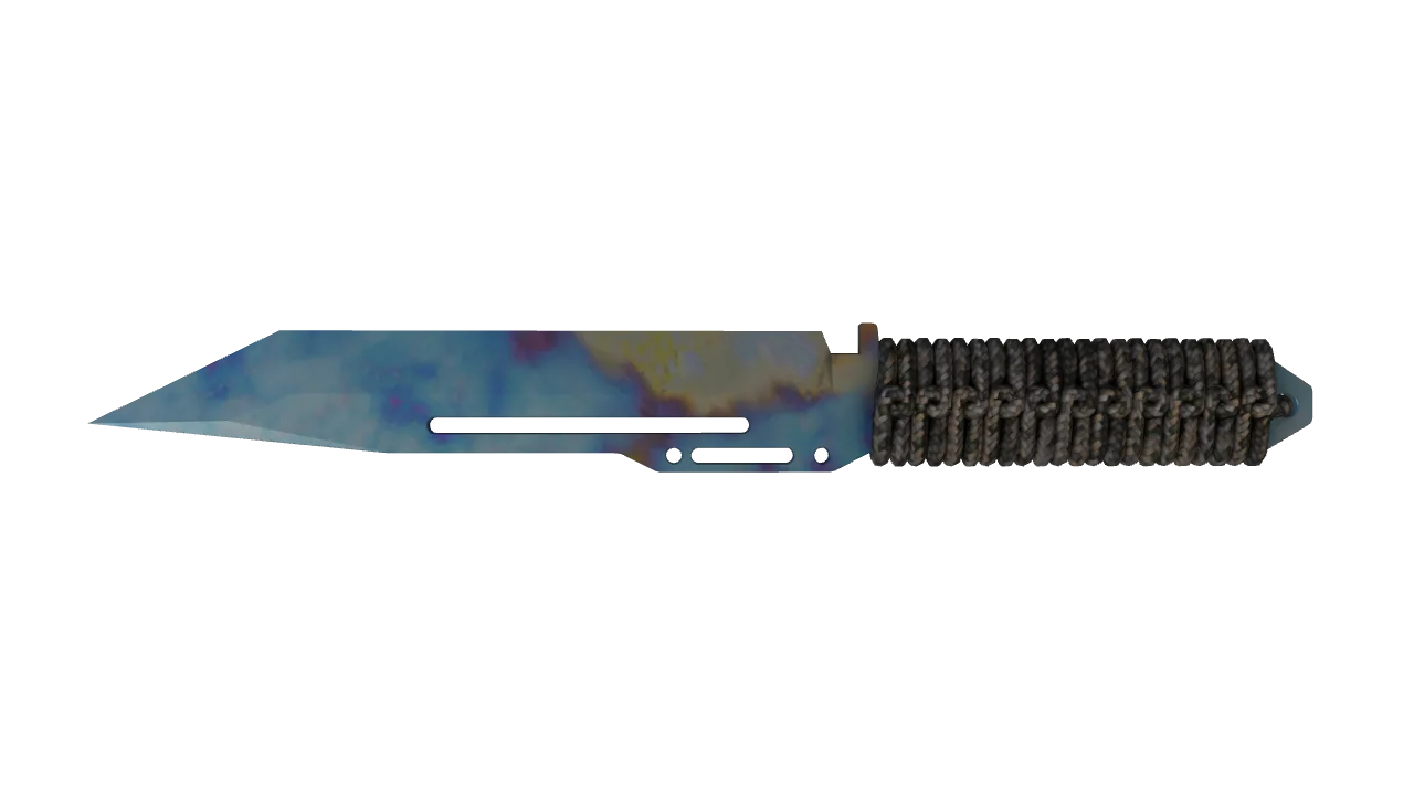 Paracord Knife | Case Hardened seed #922, back