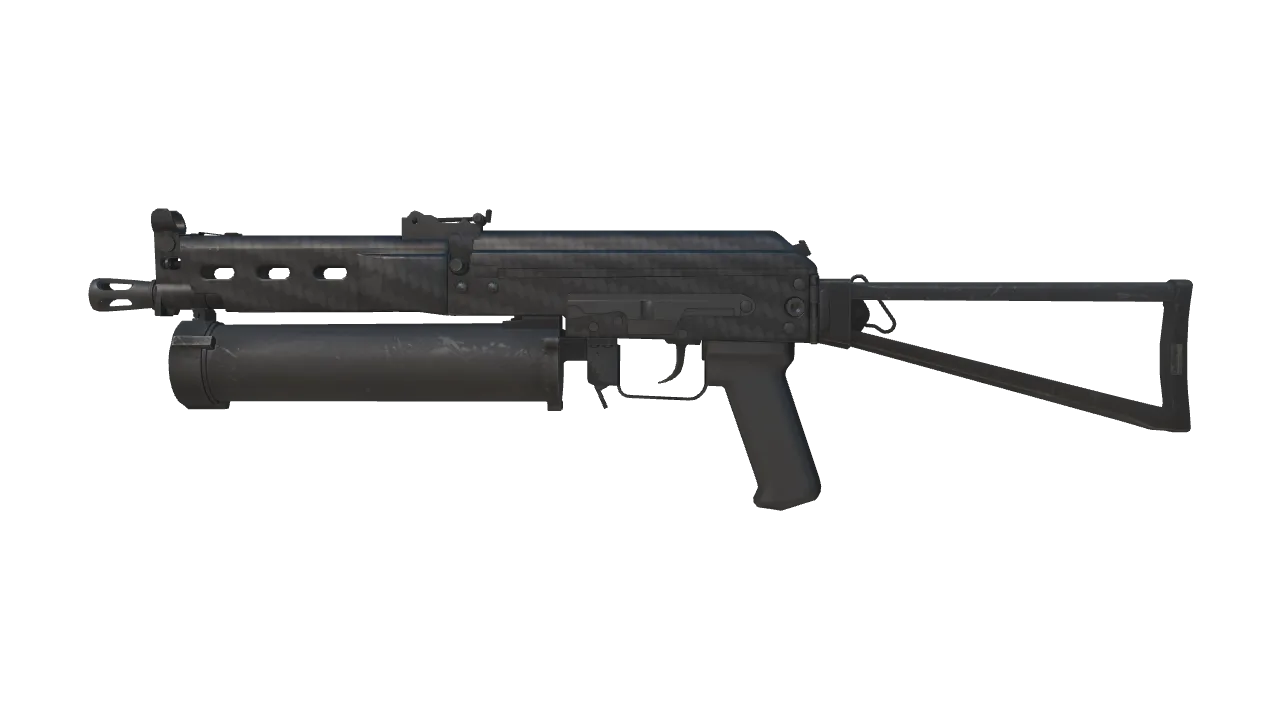 Souvenir PP-Bizon | Carbon Fiber (Minimal Wear) — Dust II light, front