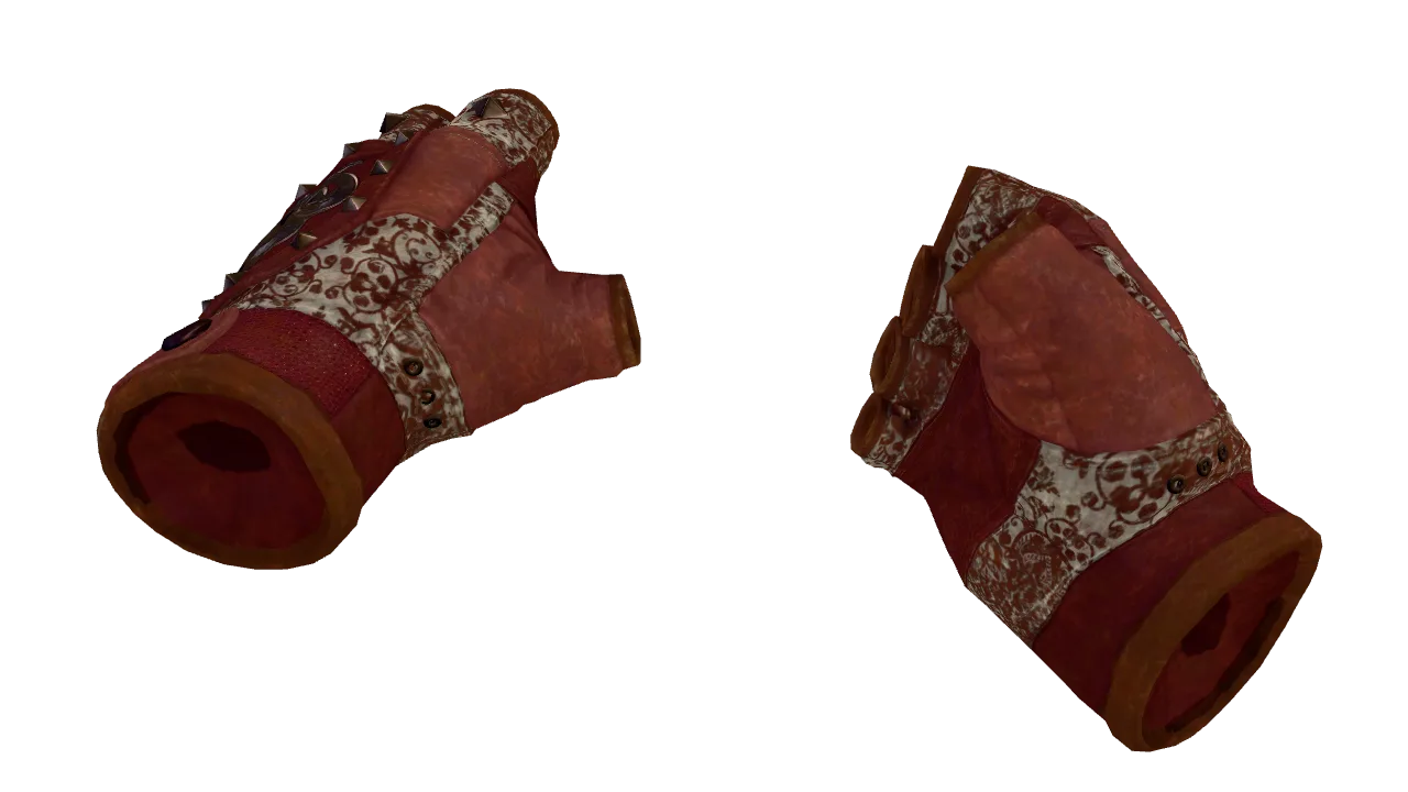 ★ Broken Fang Gloves | Needle Point (Field-Tested) — Dust II light, front