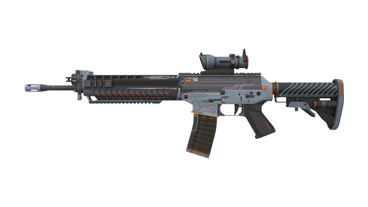 SG 553 | Phantom (Factory New) — Dust II light, front