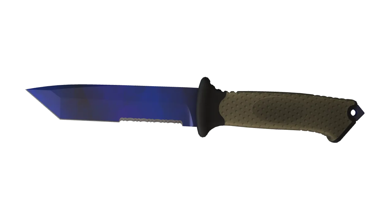 StatTrak™ ★ Ursus Knife | Doppler (Phase 4) (Factory New) — Dust II light, front