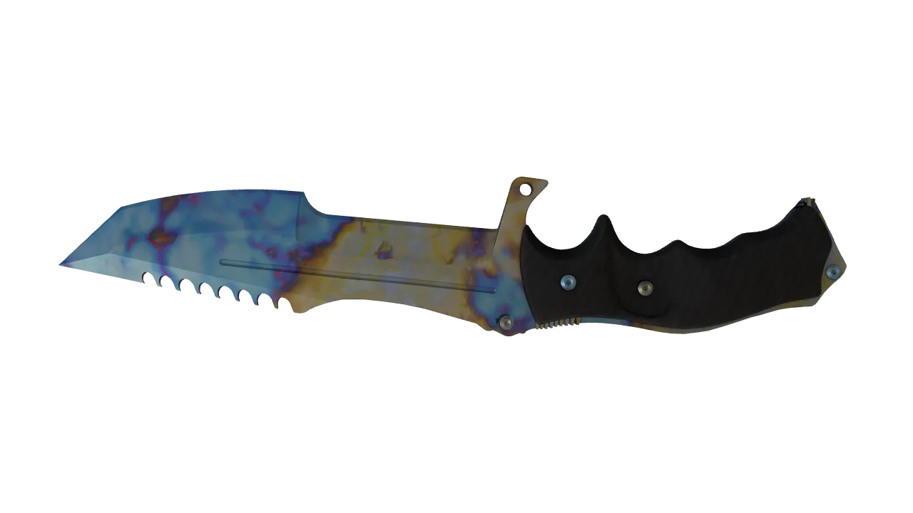 Huntsman Knife | Case Hardened seed #426, back