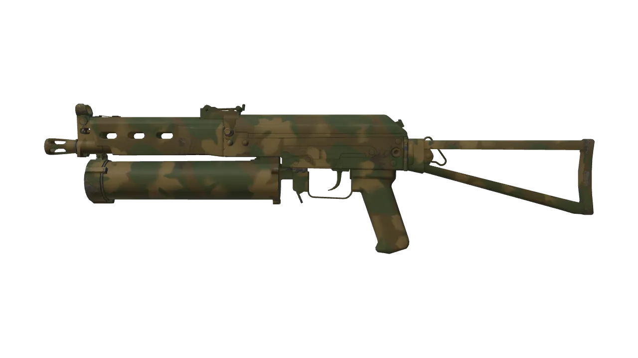 PP-Bizon | Forest Leaves (Factory New) — Dust II light, front