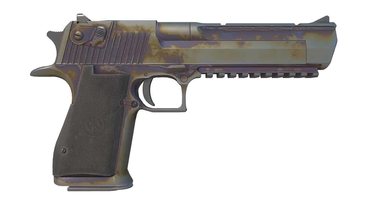 Desert Eagle | Heat Treated seed #458, back