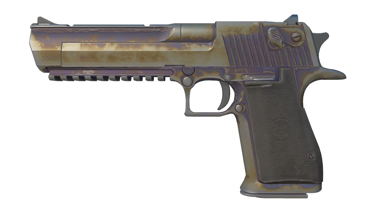 Desert Eagle | Heat Treated seed #458, front
