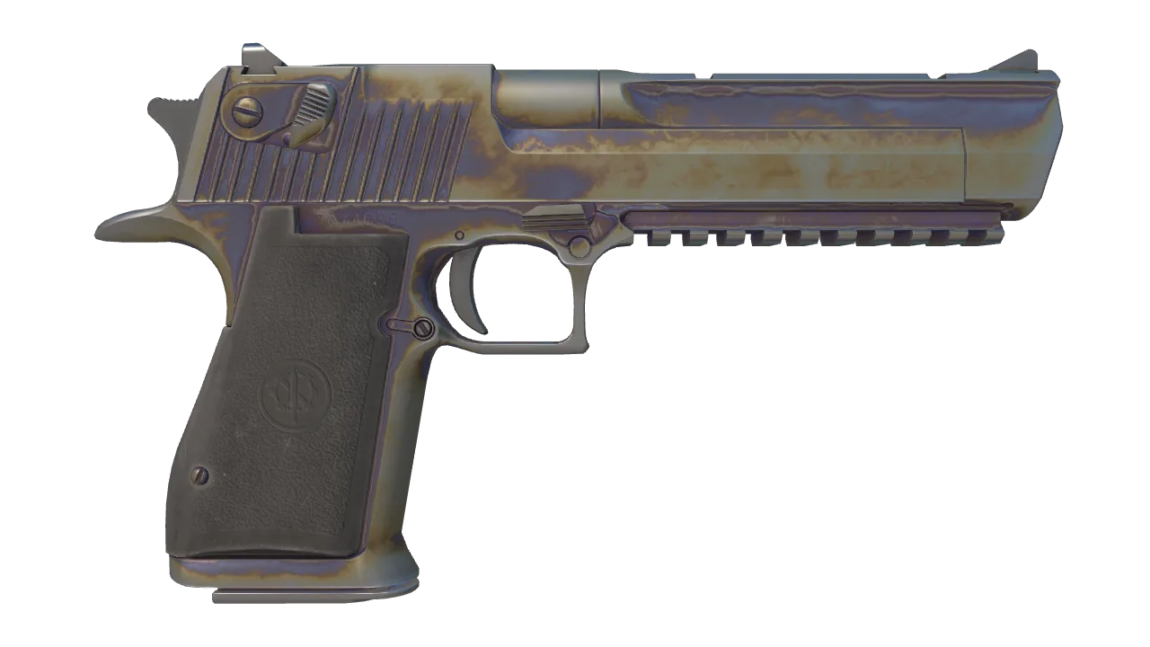 Desert Eagle | Heat Treated seed #848, back