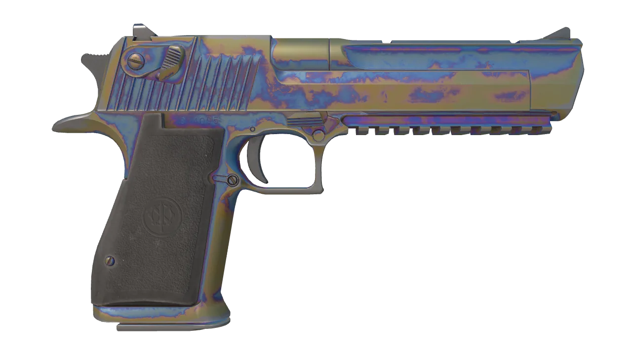 Desert Eagle | Heat Treated seed #857, back