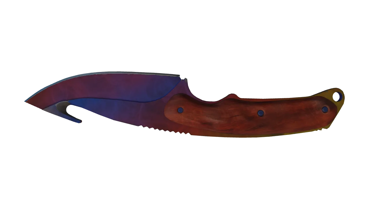 Gut Knife | Marble Fade seed #656, back