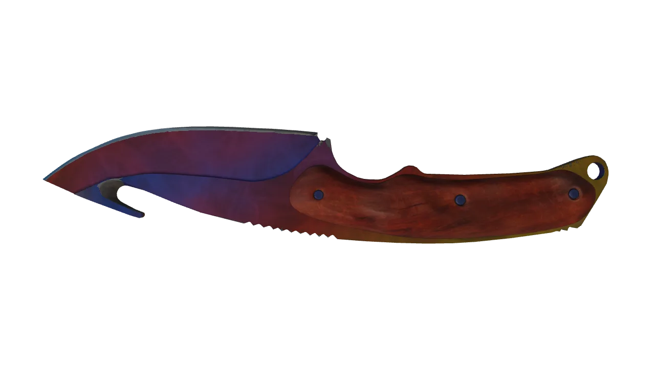 Gut Knife | Marble Fade seed #780, back