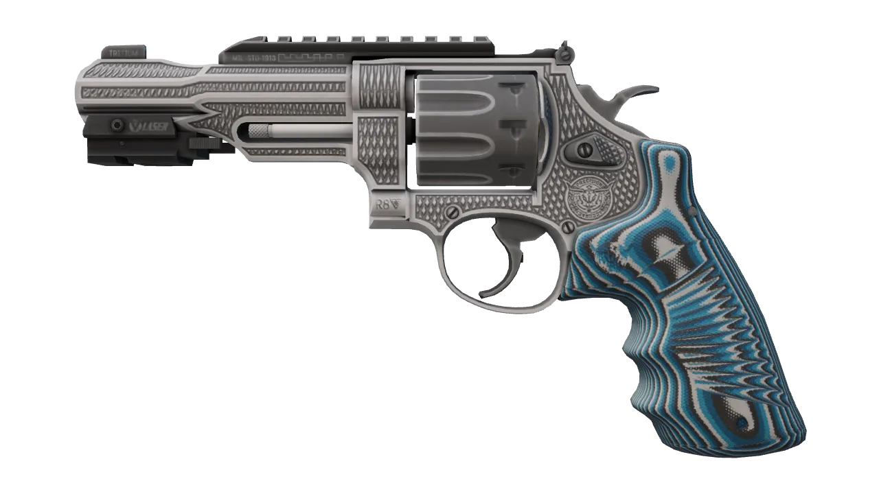 R8 Revolver | Grip (Factory New) — Dust II light, front